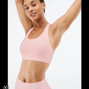 Fabletics Kessler Medium Impact Sports Bra Daisy NWT